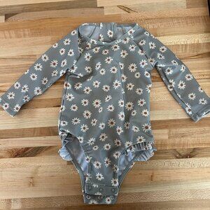 Mebie Baby Floral One-Piece Swimsuit